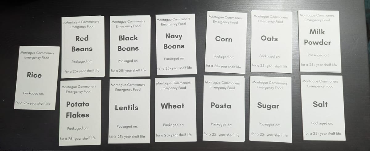 Bucket Progress, Final Acorn Results